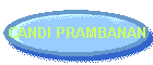 CANDI PRAMBANAN
